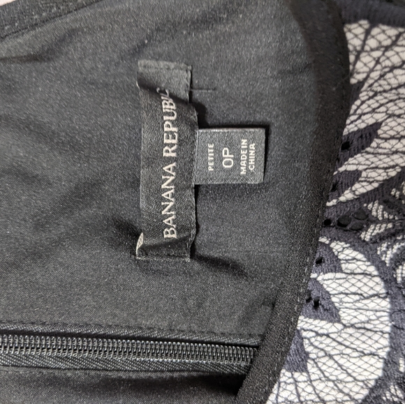 Banana Republic Black Lace Dress - Picture 5 of 8